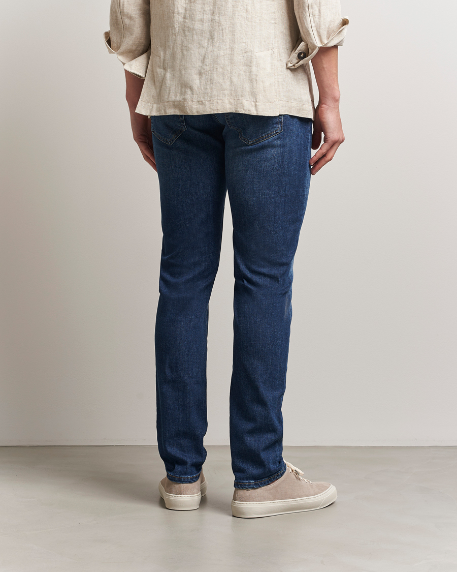 Heren | Jeans | PT01 | Slim Fit Stretch Jeans Dark Blue Wash