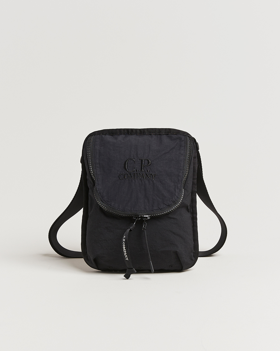 Heren | C.P. Company Plain Paper Touch Accessorie Bag Black | C.P. Company | Plain Paper Touch Accessorie Bag Black