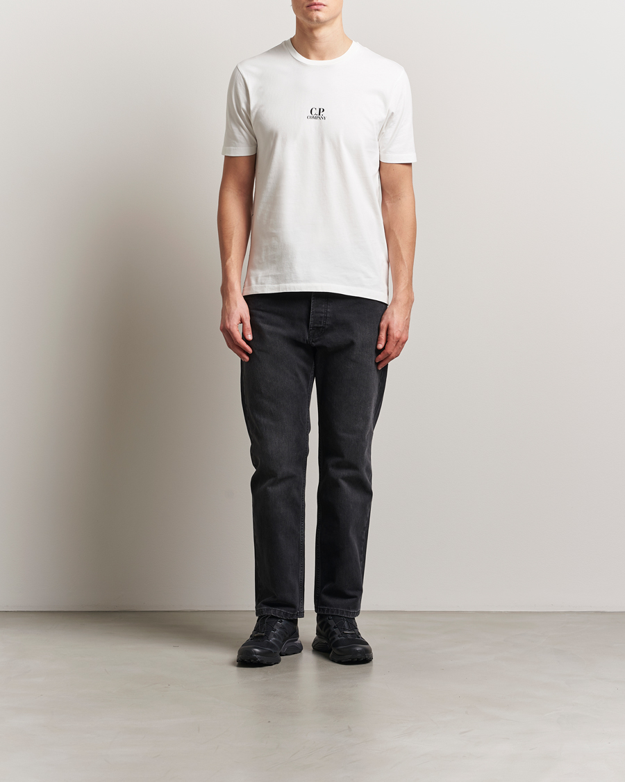 Heren | T-shirts | C.P. Company | Back Print Short Sleeve T-Shirt White