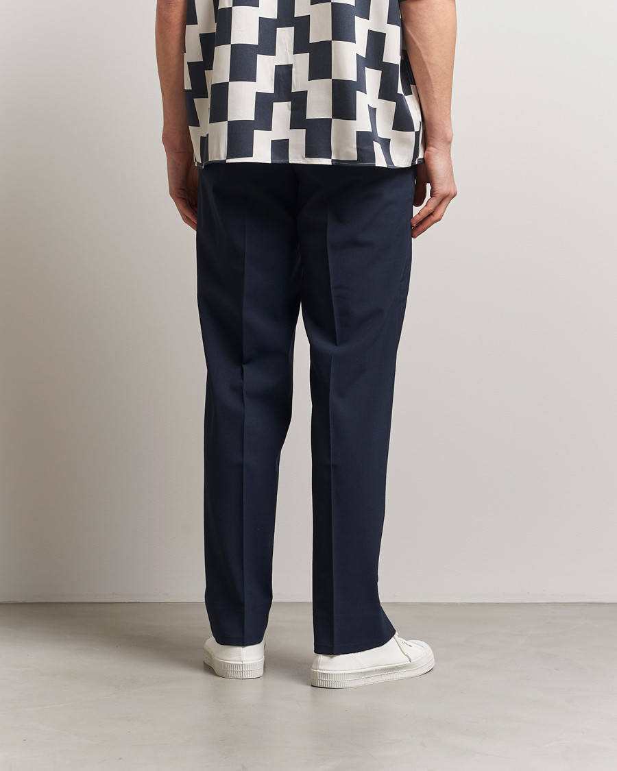 Heren | Broeken | J.Lindeberg | Gabi Drape Wool Pants Navy