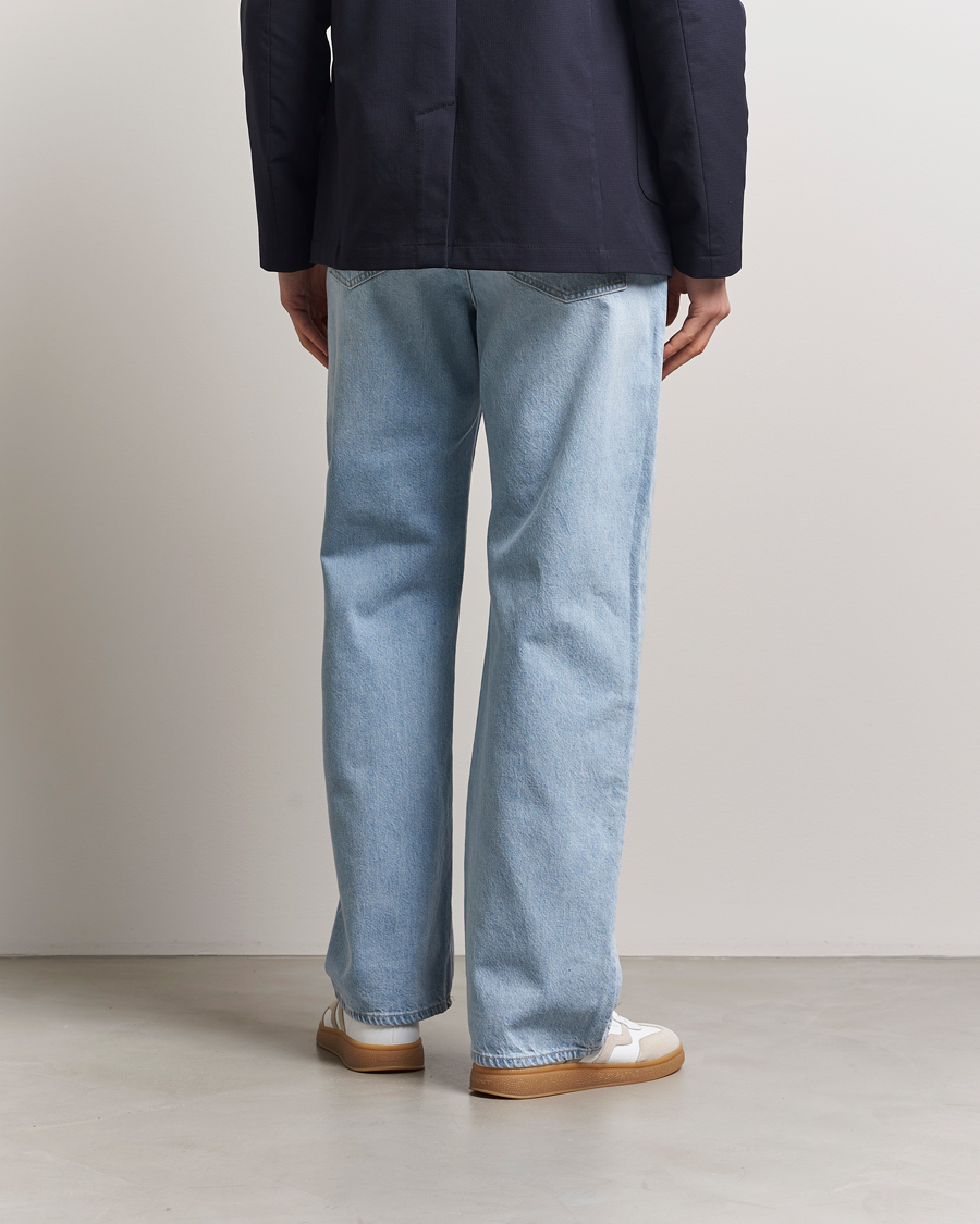 Heren | Jeans | J.Lindeberg | Cart Super Stone Wide Jeans Light Blue
