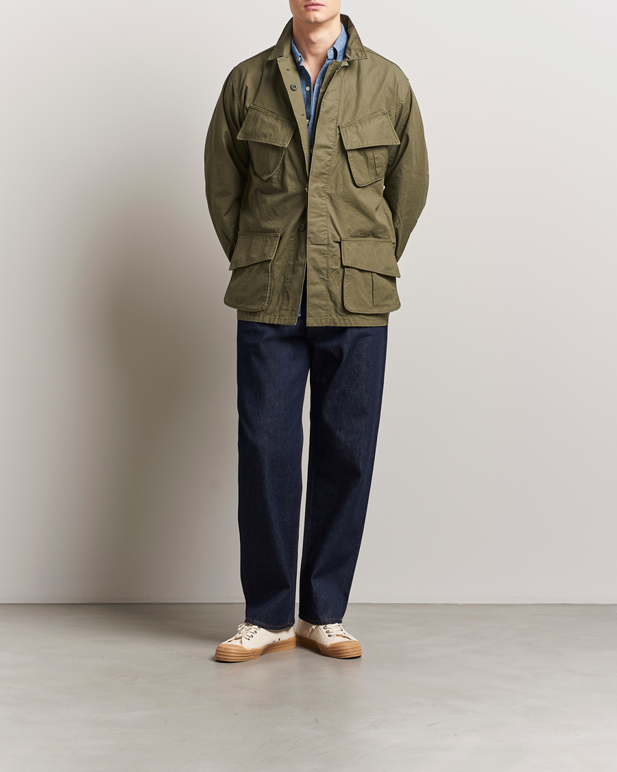 Heren | Overhemden | orSlow | 101 Dad Fit Jeans One Wash