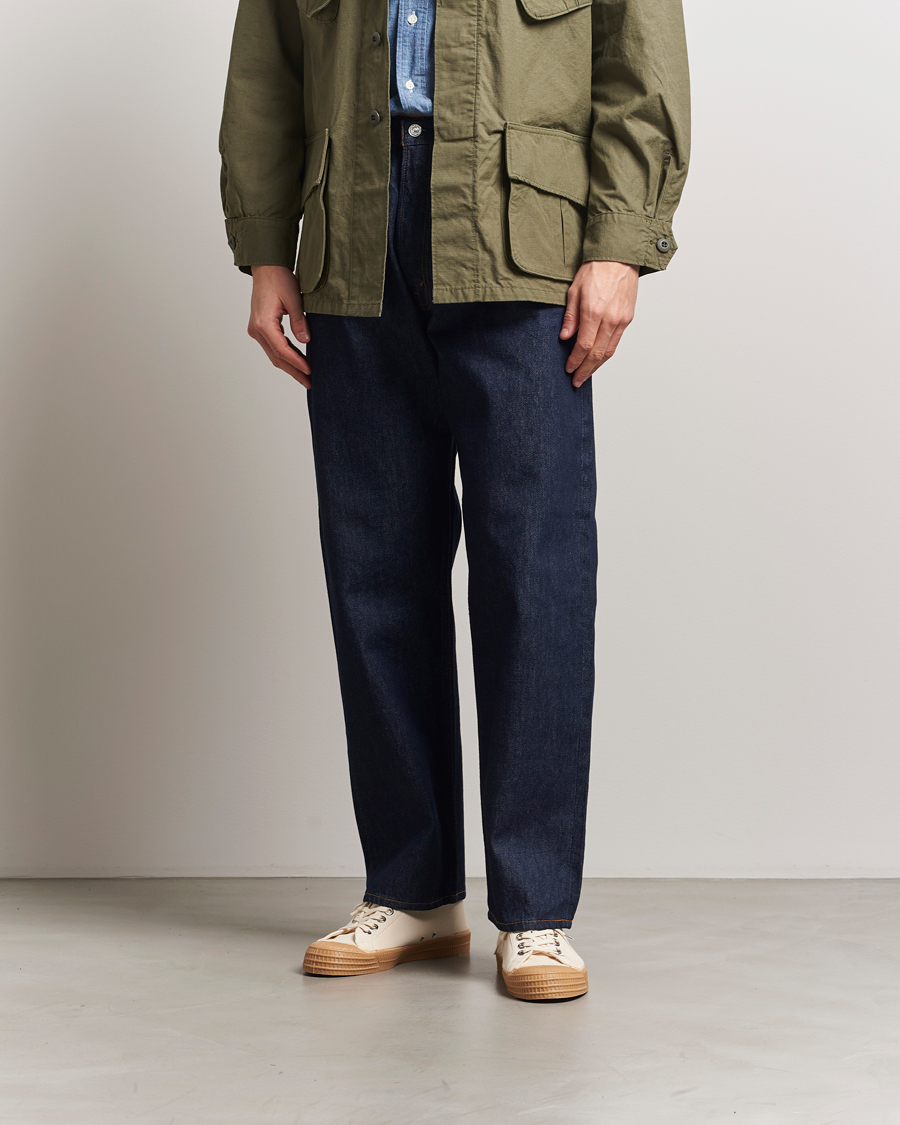 Heren | Overhemden | orSlow | 101 Dad Fit Jeans One Wash
