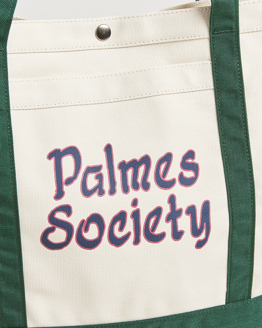 Heren | Tassen | Palmes | Society Tote Bag White/Green