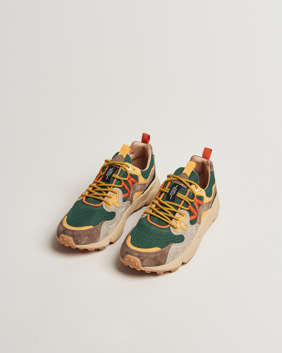 Heren | Sneakers | Flower Mountain | Yamano 3 Suede/Nylon Mesh Sneaker Multi