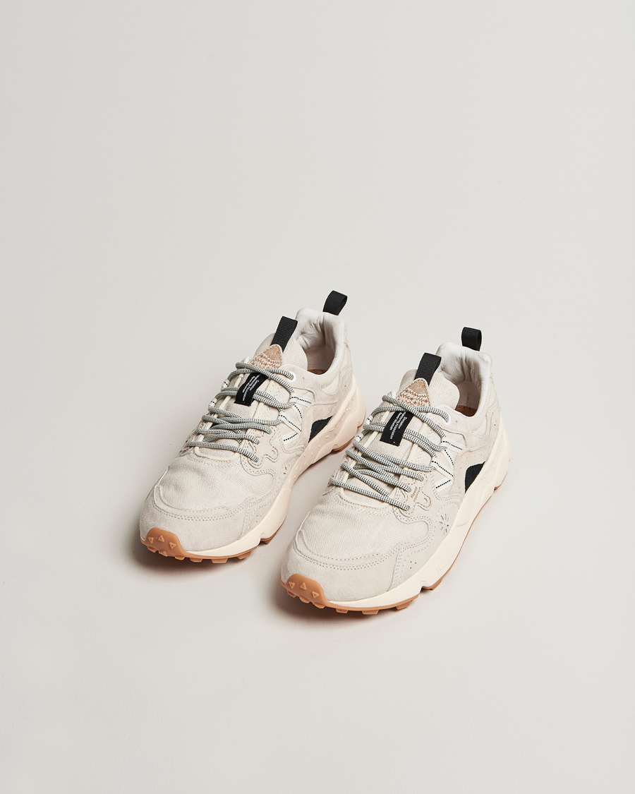 Heren | Sneakers | Flower Mountain | Yamano 3 Suede/Nylon Sneaker Beige