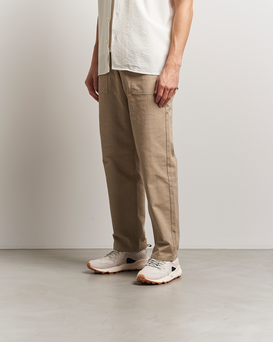 Heren | Sneakers | Flower Mountain | Yamano 3 Suede/Nylon Sneaker Beige