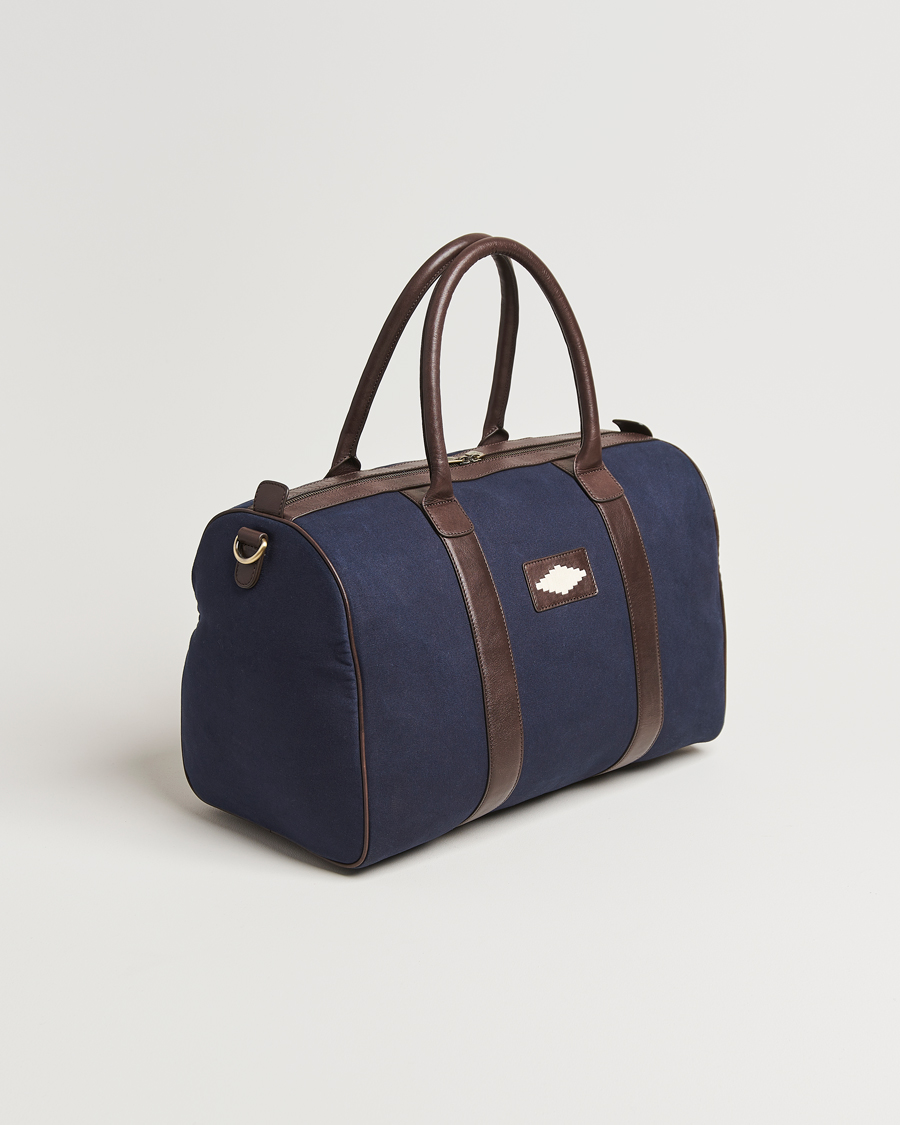 Heren | Tassen | Pampeano | Varon Small Canvas Weekend Bag Navy
