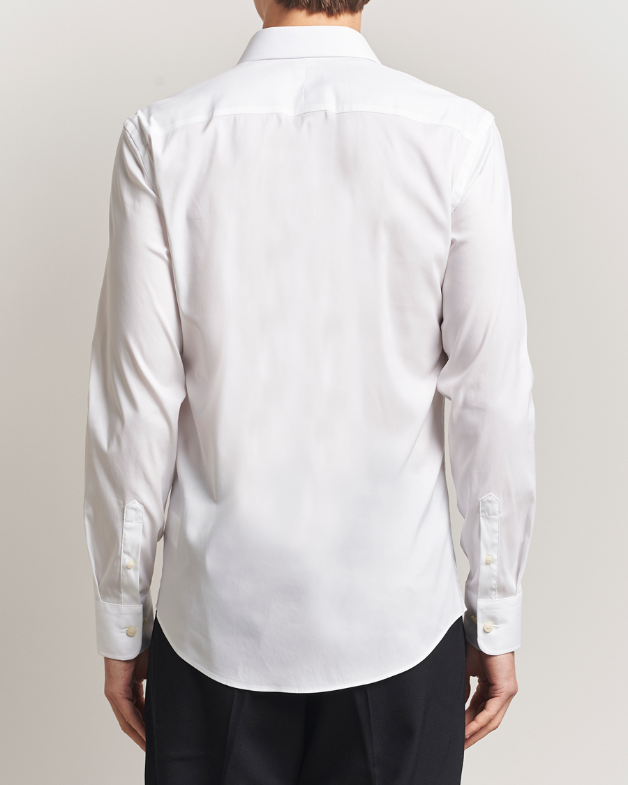 Heren | Overhemden | Tiger of Sweden | Adley Slim Fit Cut Away Shirt White