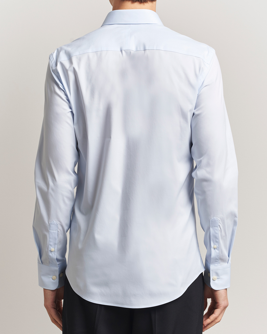 Heren | Overhemden | Tiger of Sweden | Adley Slim Fit Cut Away Shirt Light Blue