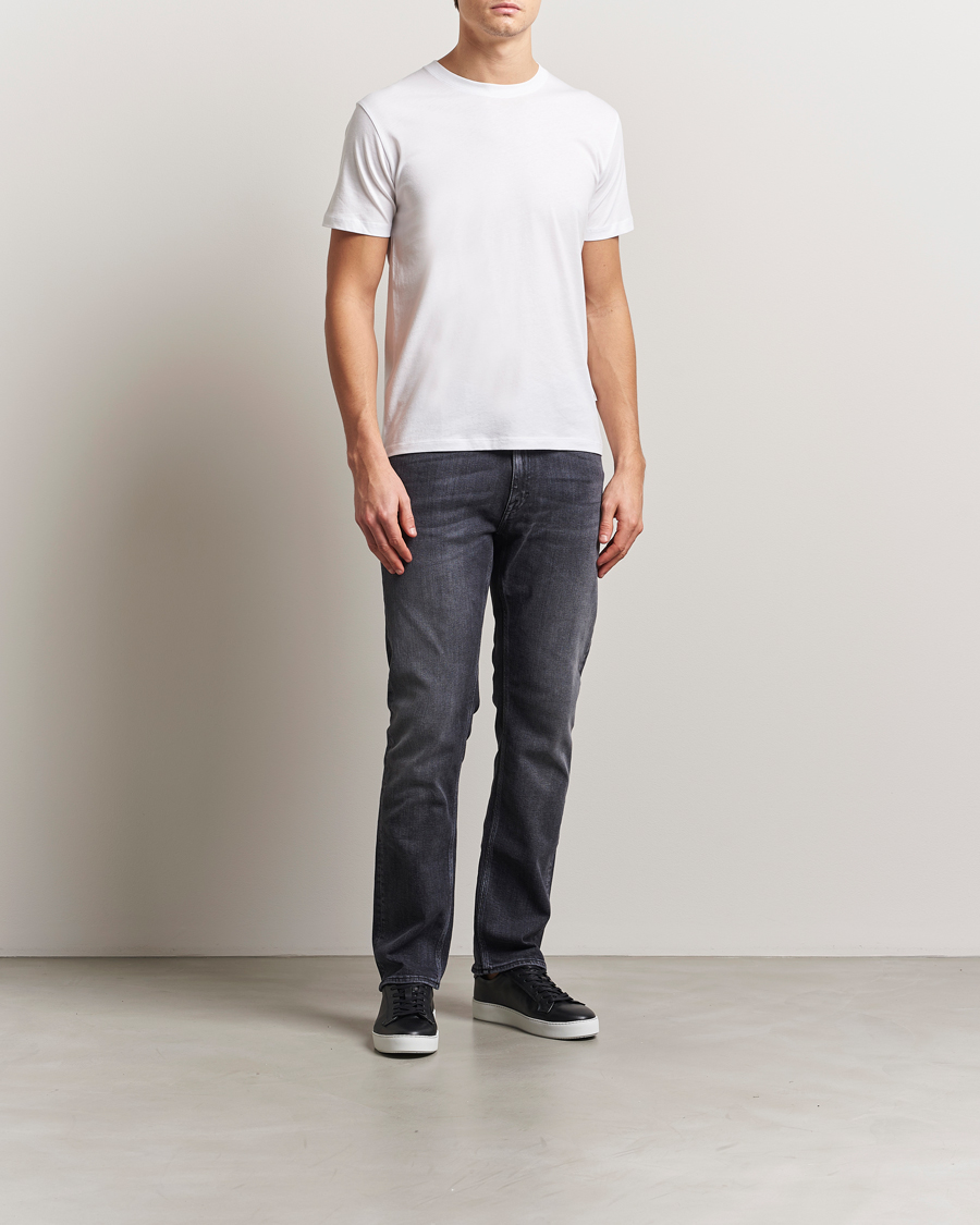 Heren | T-shirts | Tiger of Sweden | Dillan Crew Neck T-Shirt White