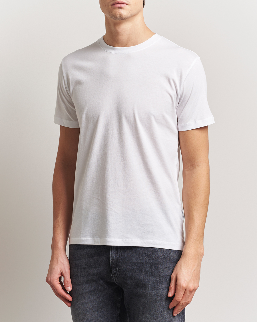 Heren | T-shirts | Tiger of Sweden | Dillan Crew Neck T-Shirt White