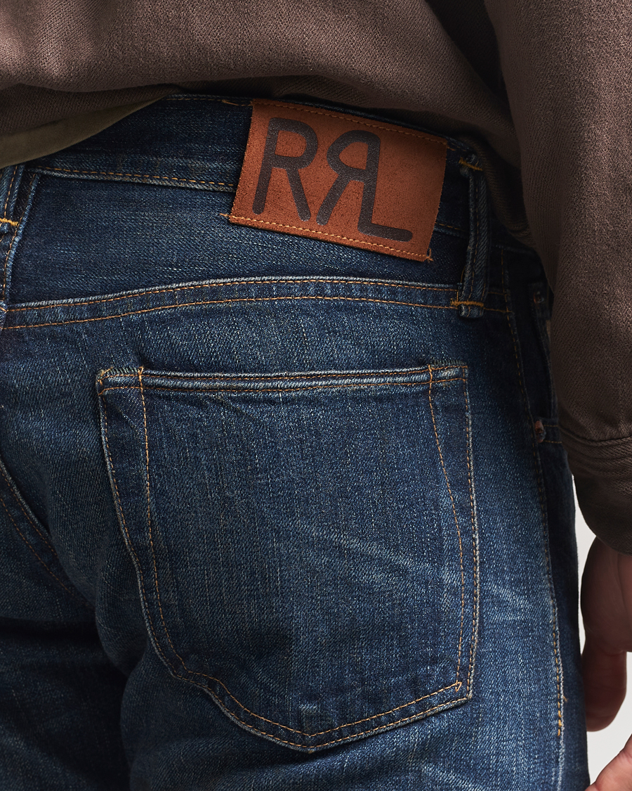 Heren | Jeans | RRL | Slim Fit 5-Pocket Denim Ridgecrest Wash