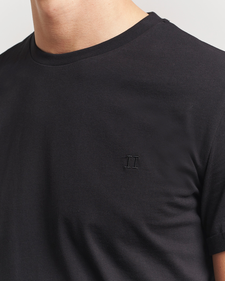 Heren | T-shirts | LES DEUX | Nørregaard Tonal T-Shirt Black