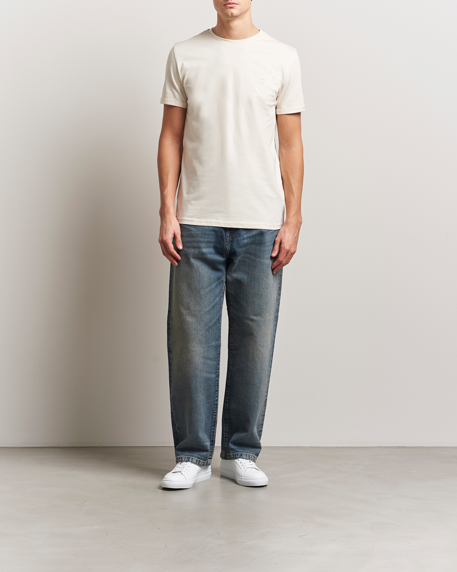 Heren | T-shirts | LES DEUX | Nørregaard Tonal T-Shirt Ivory