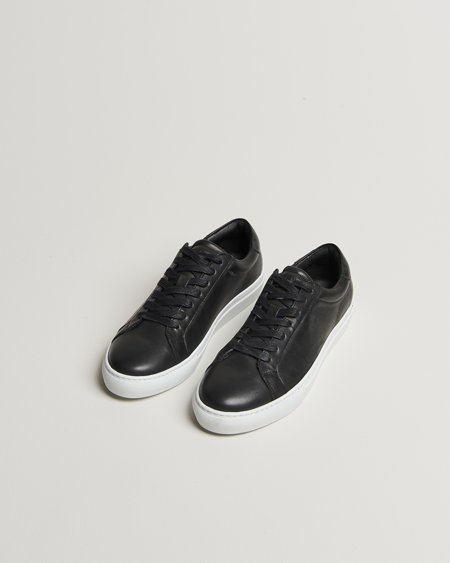 Heren | Sneakers | LES DEUX | Theodor Leather Sneakers Black
