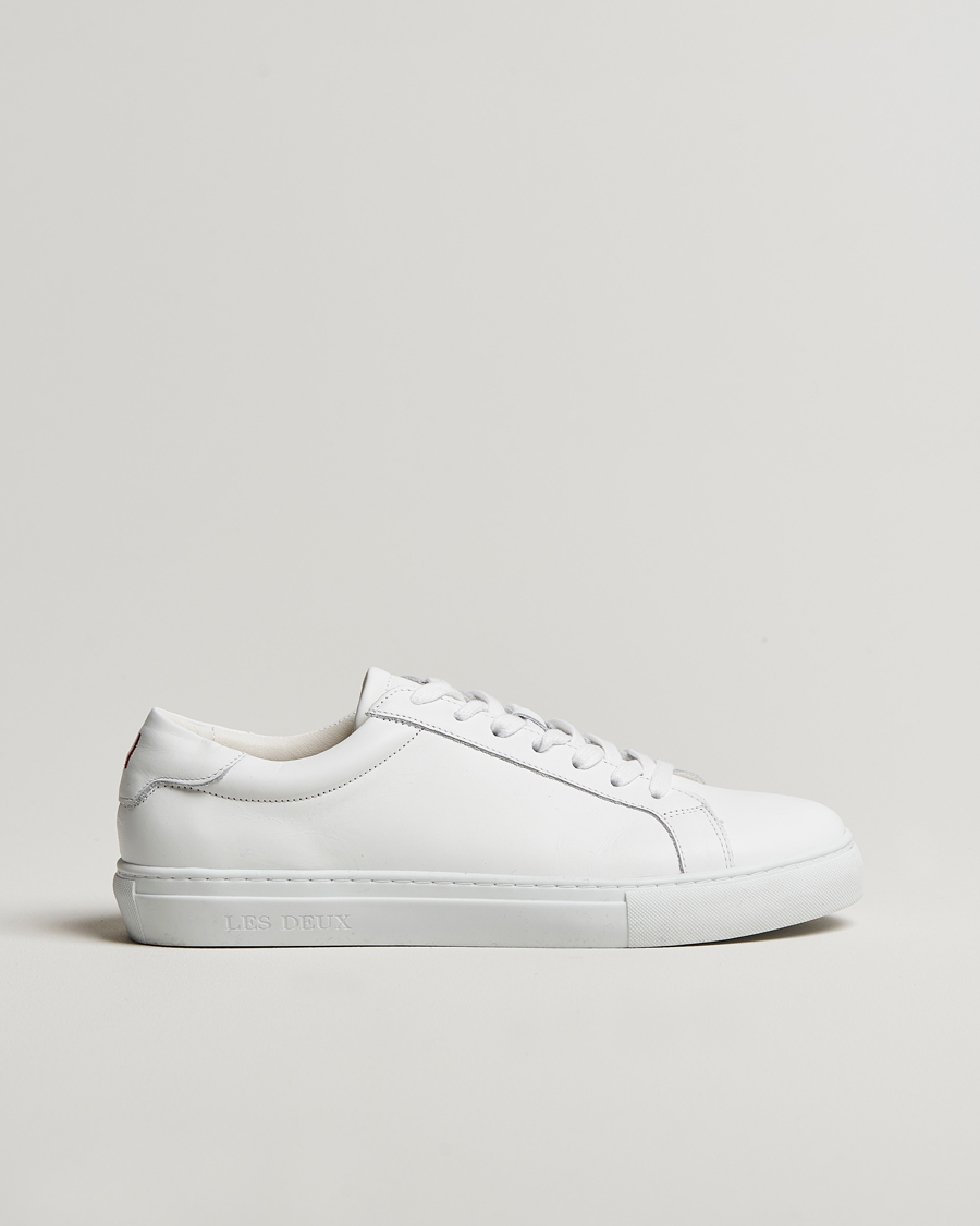 Heren | Sneakers | LES DEUX | Theodor Leather Sneakers White