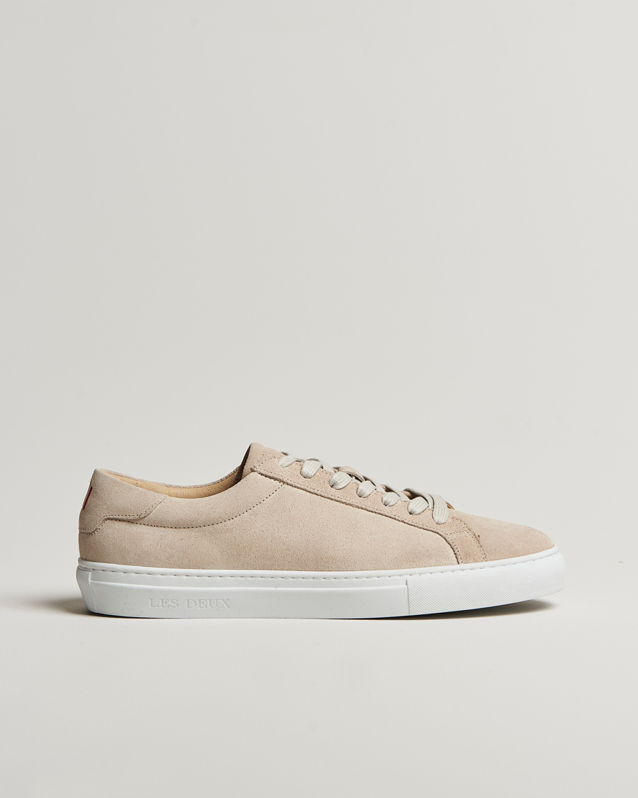 Heren | Sneakers | LES DEUX | Theodor Suede Sneakers Ivory