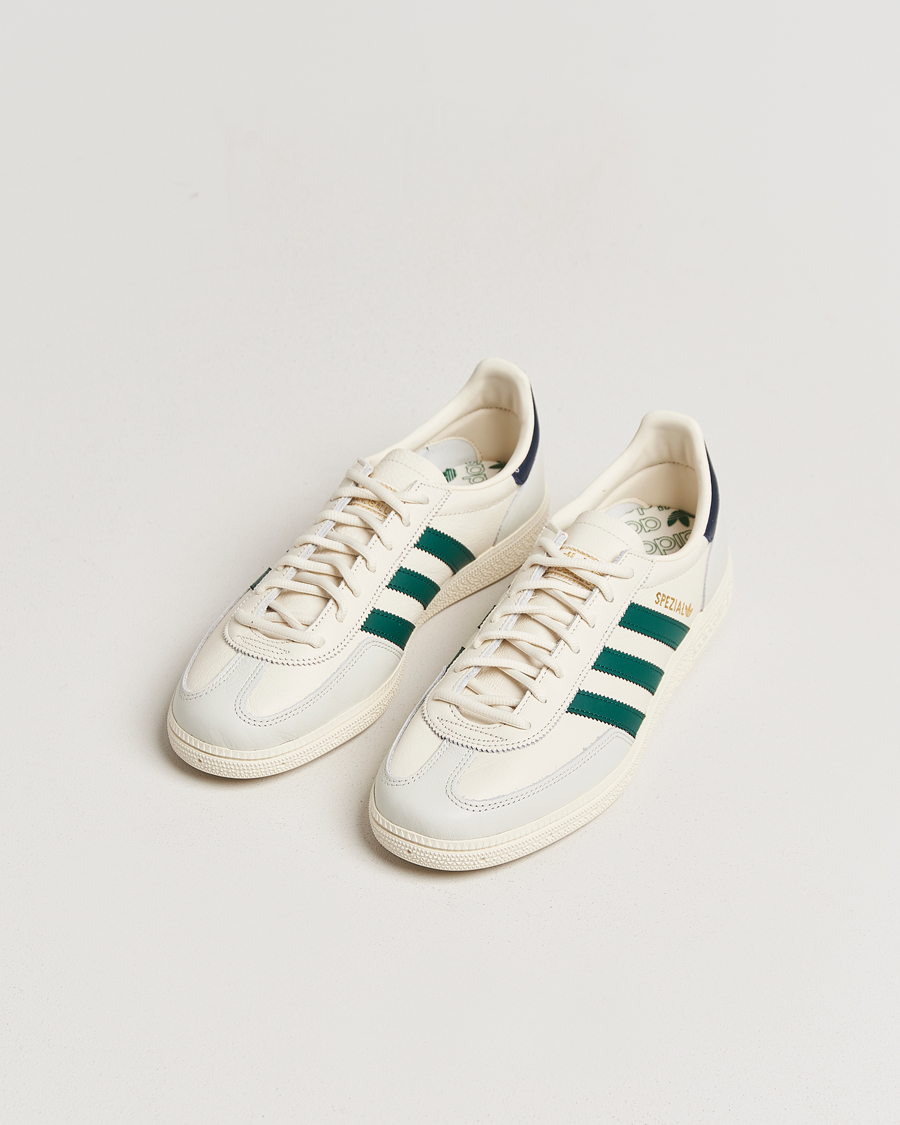 Heren | Sneakers | adidas Originals | Handball Spezial Leather Sneaker White/Green/Blue