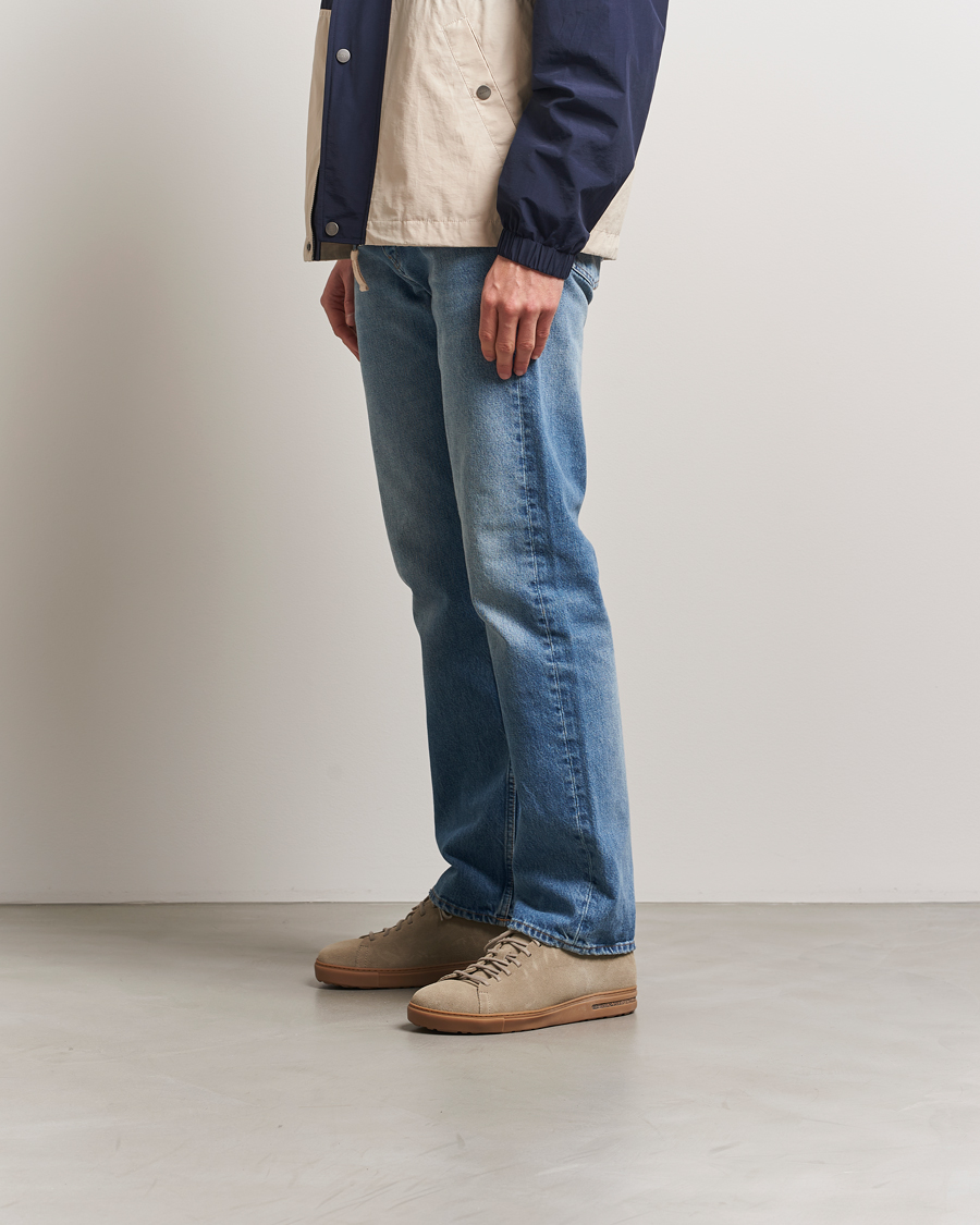 Heren | Sneakers | BIRKENSTOCK | Bend Decon Nubuck Sneaker Gray Taupe
