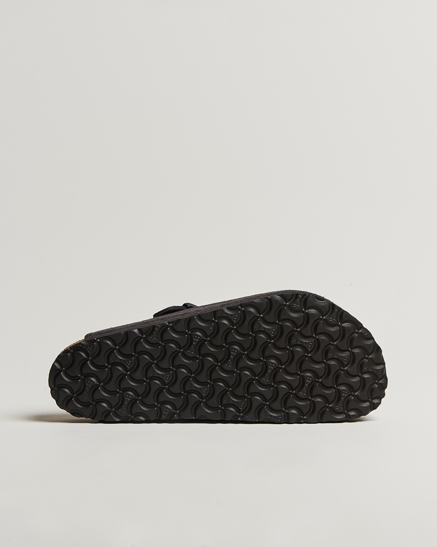 Heren | BIRKENSTOCK Boston Classic Footbed Velvet Grey Suede | BIRKENSTOCK | Boston Classic Footbed Velvet Grey Suede