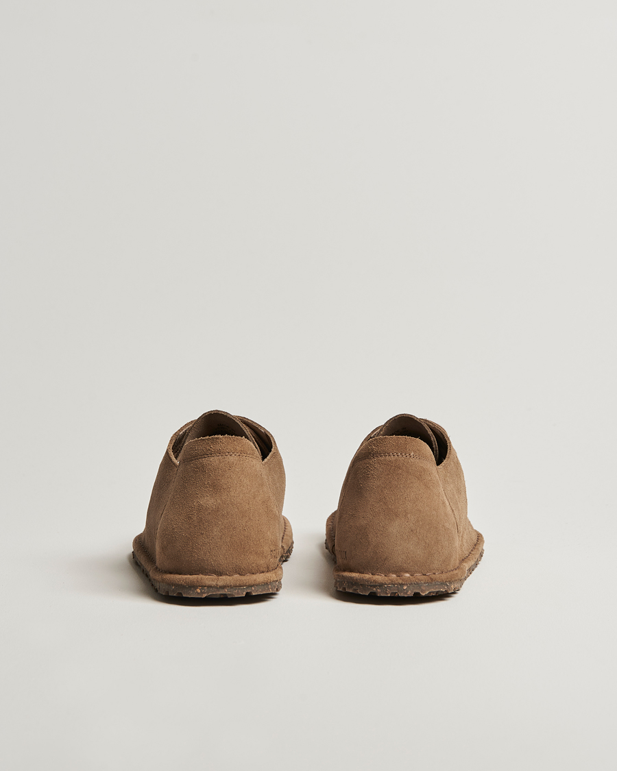Heren | Instappers | BIRKENSTOCK | Utti Lace Suede Loafer Gray Taupe