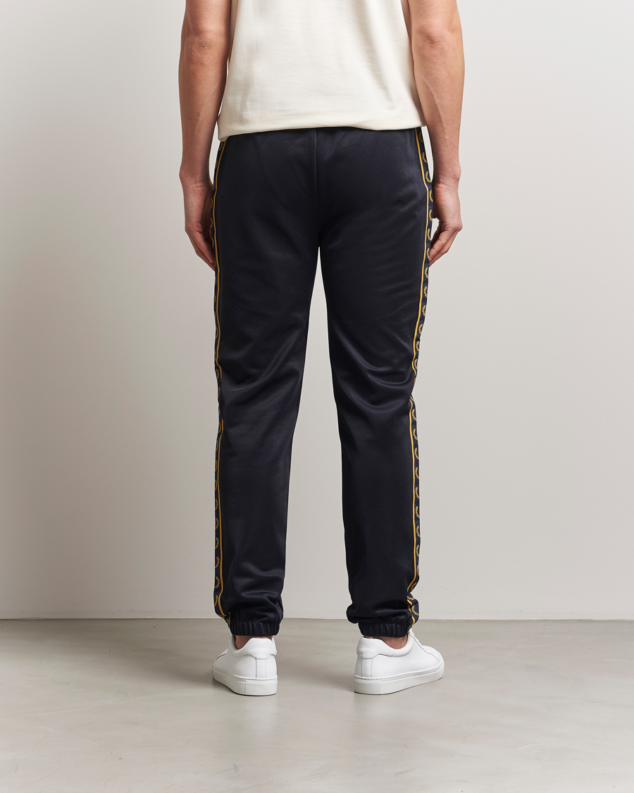 Heren | Broeken | Fred Perry | Taped Track Pants Navy