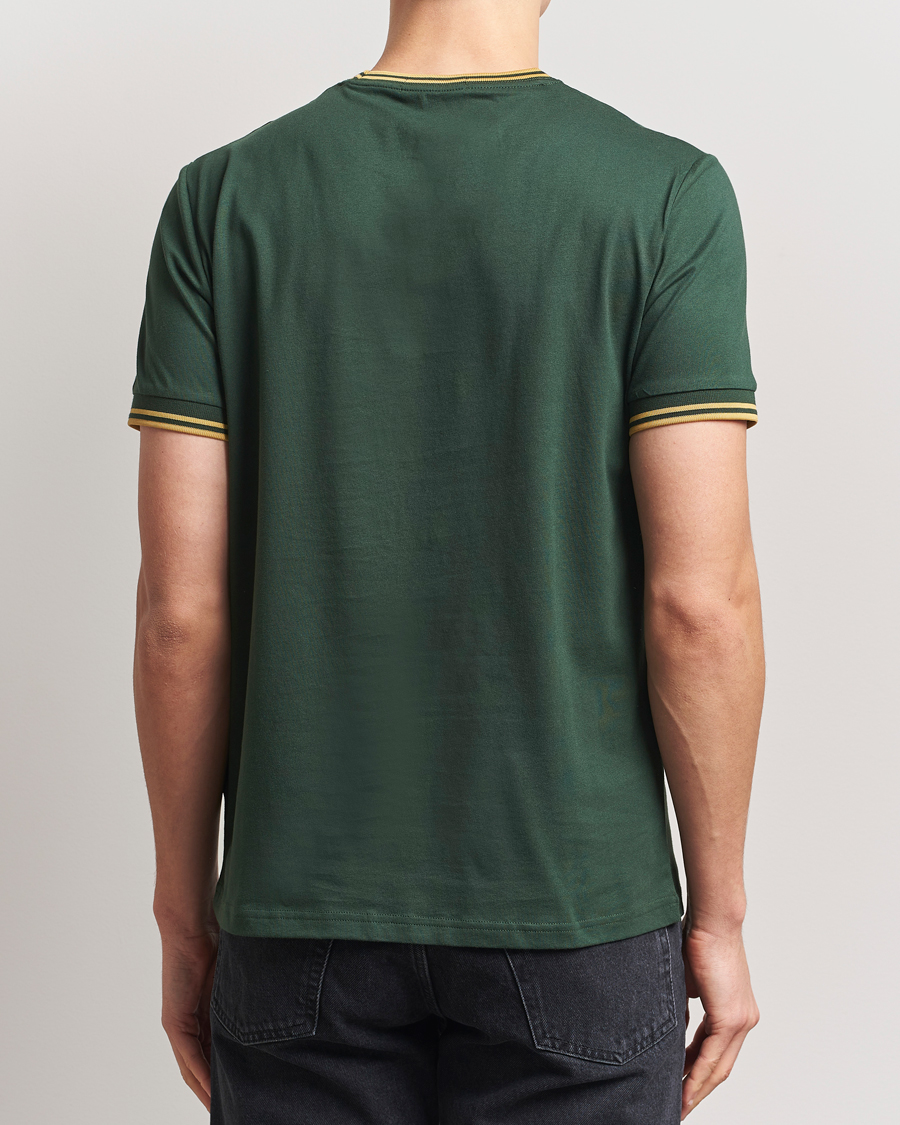 Heren | T-shirts | Fred Perry | Twin Tipped T-Shirt Court Green