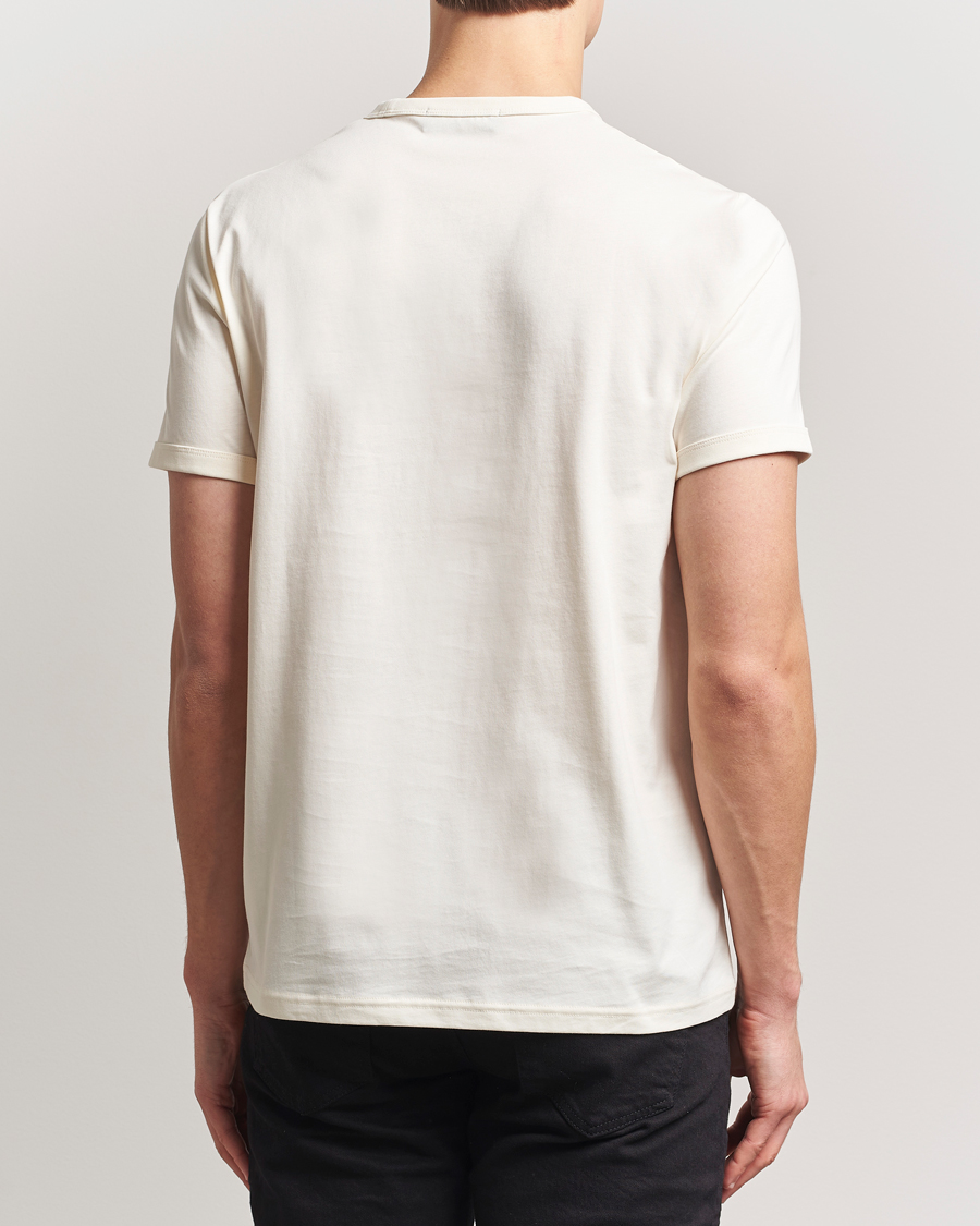 Heren | T-shirts | Fred Perry | Ringer T-Shirt Ecru