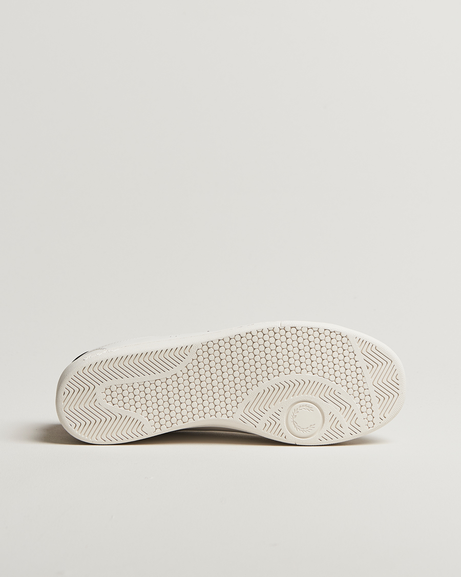 Heren | Sneakers | Fred Perry | B721 Leather Sneaker Snow White/Red