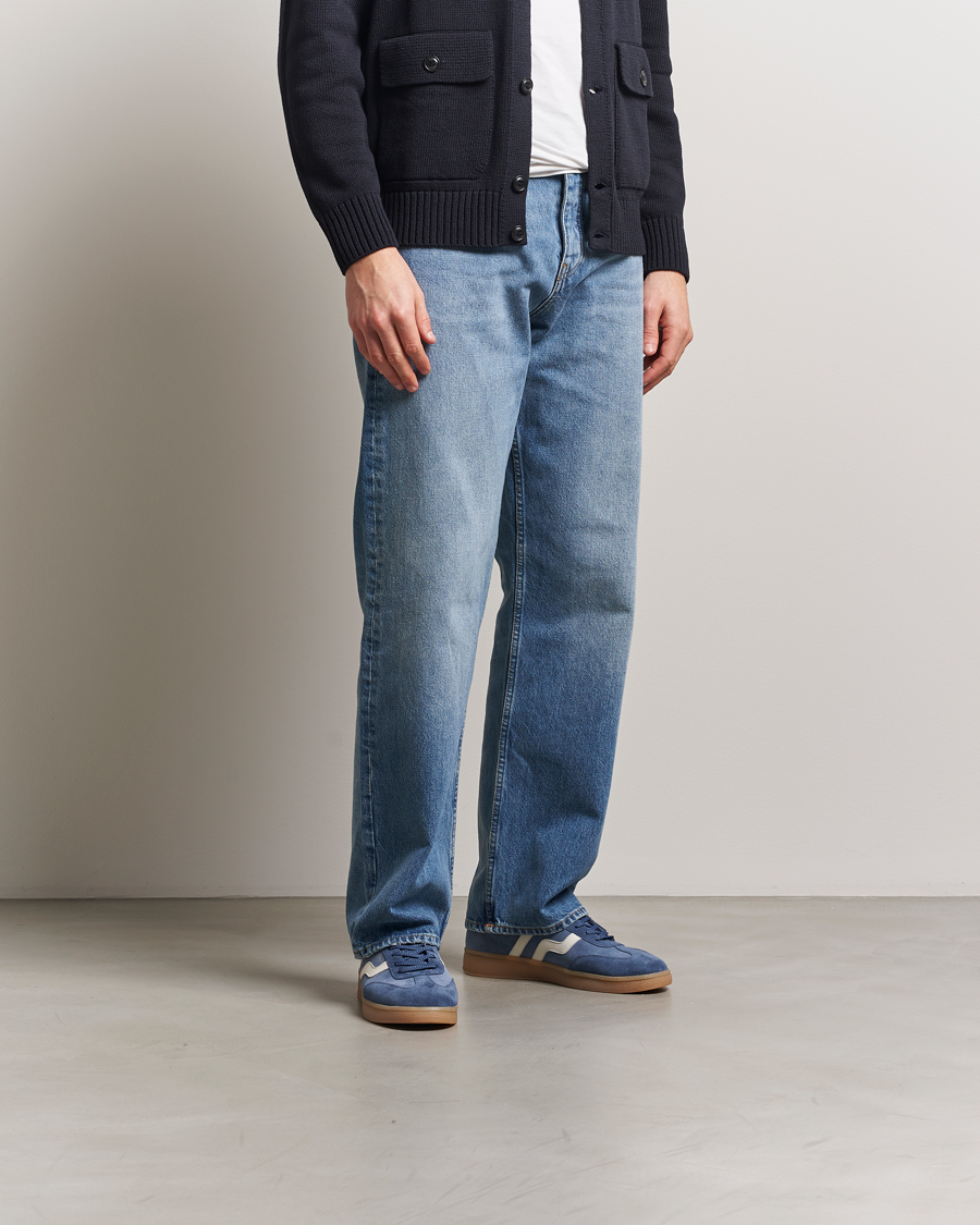 Heren | Sneakers | GANT | Cuzmo Suede Sneaker Blue