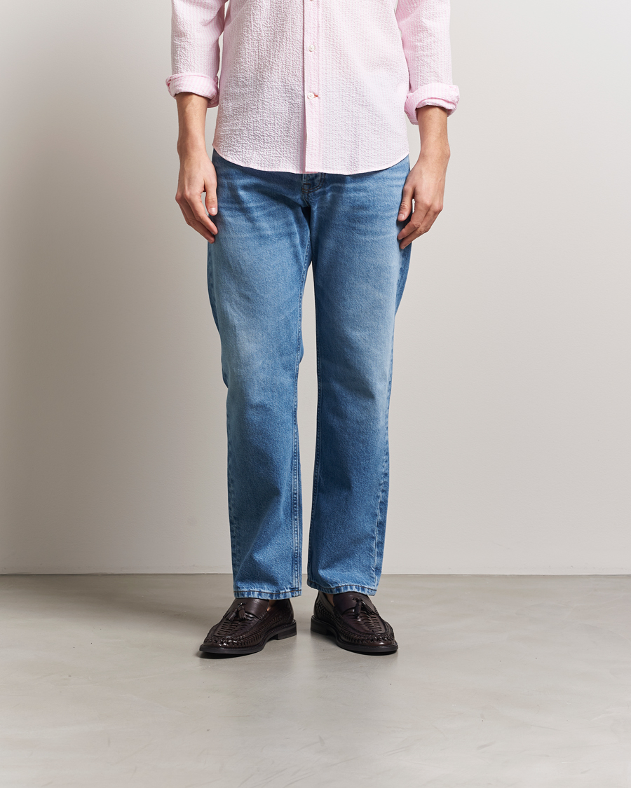 Heren | Instappers | GANT | Lozham Braided Tassle Loafer Dark Brown
