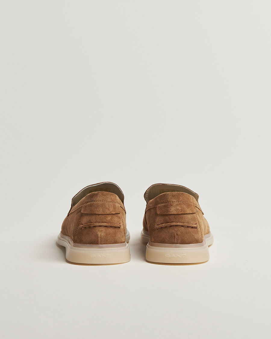 Heren | Instappers | GANT | Boery Suede Loafer Warm Sand