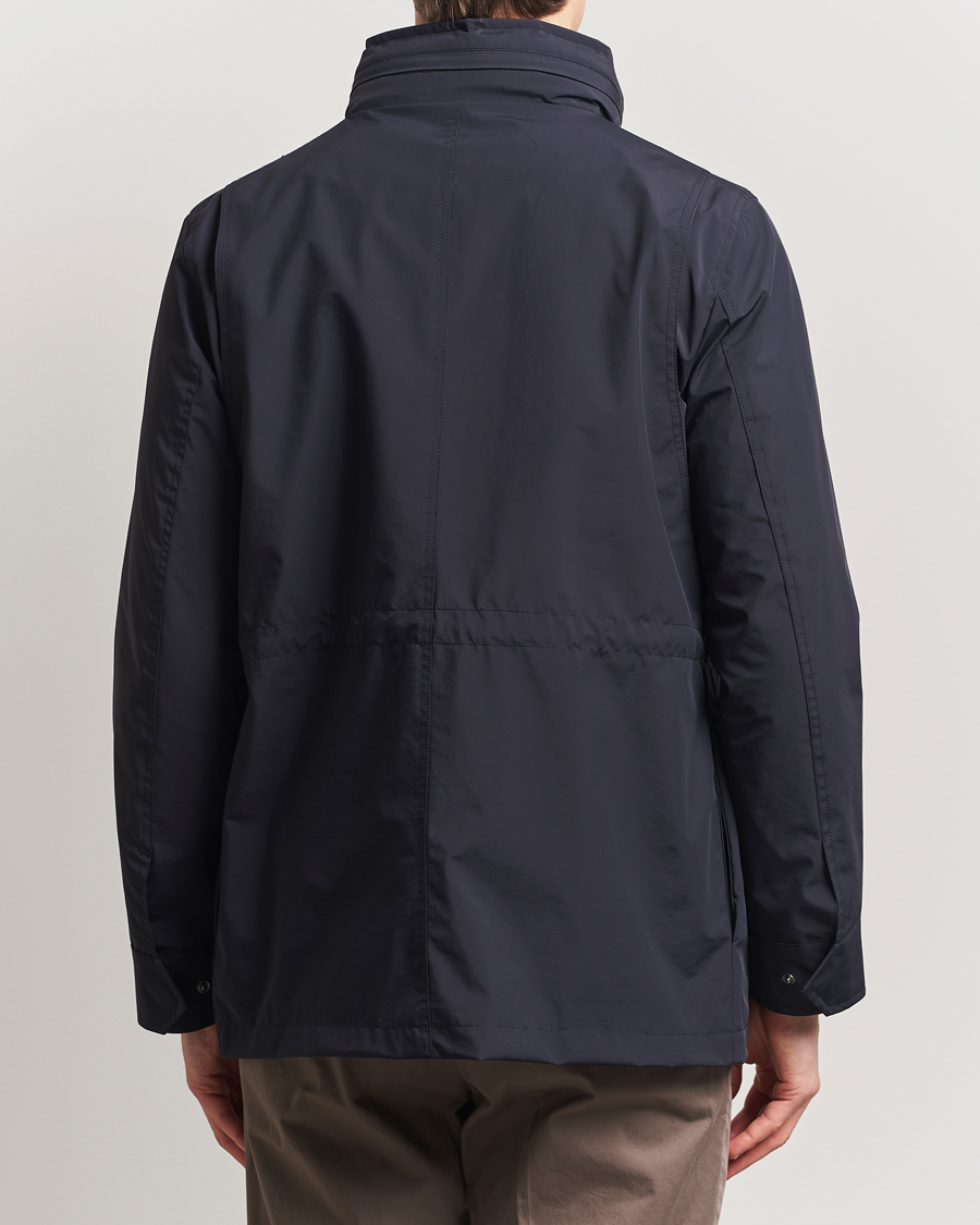 Heren | Jassen | Oscar Jacobson | M65 Nylon Field Jacket Navy