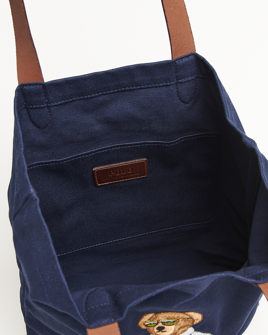 Heren | Polo Ralph Lauren Tote Bag Bear Newport Navy | Polo Ralph Lauren | Tote Bag Bear Newport Navy