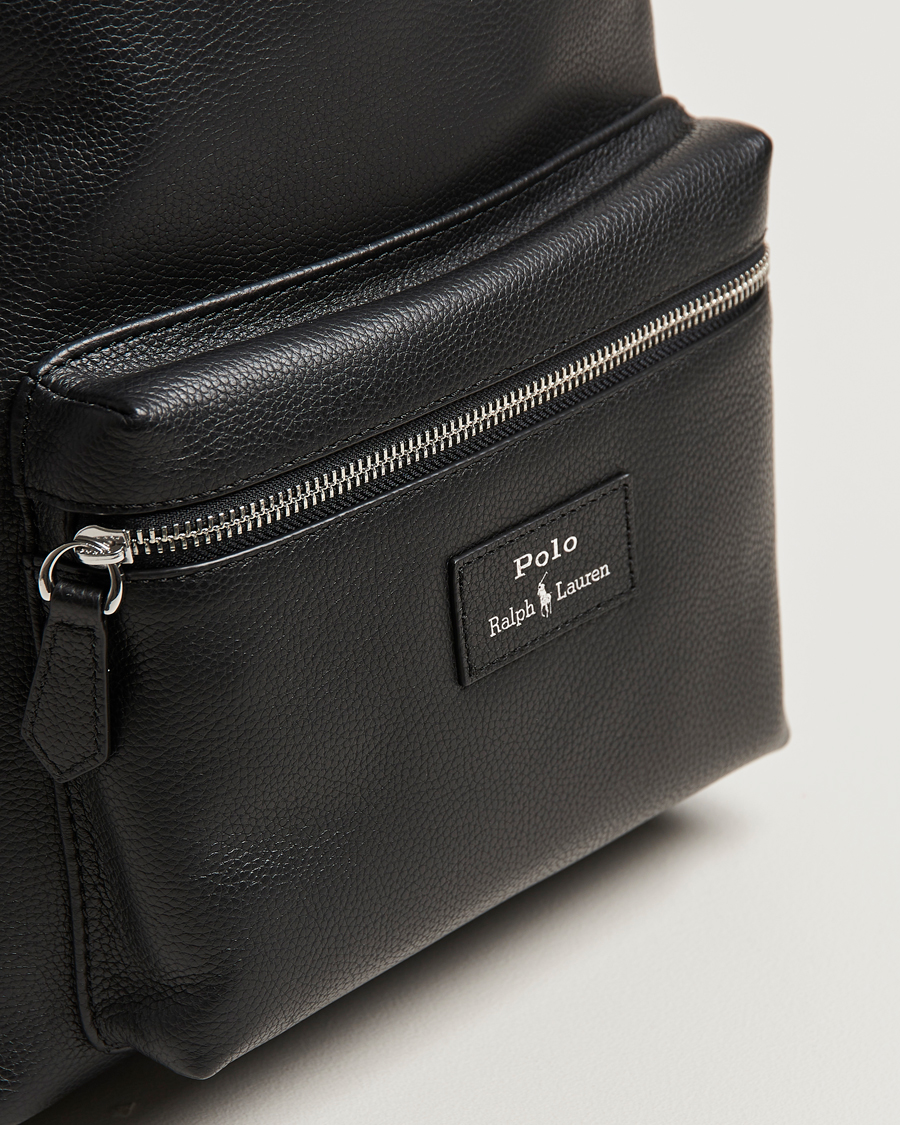 Heren | Tassen | Polo Ralph Lauren | Polo Ralph LaurenPebble Leather BackpackBlack