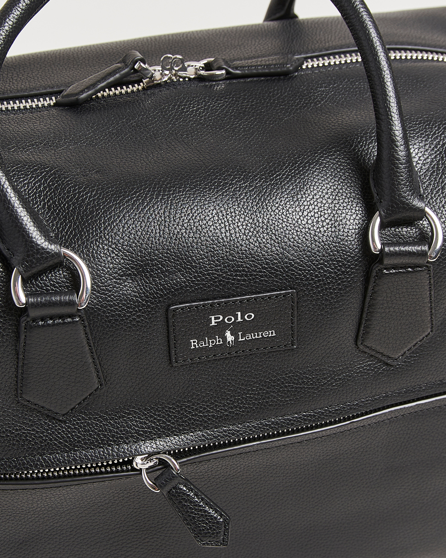 Heren | Tassen | Polo Ralph Lauren | Polo Ralph LaurenPebble Leather Duffle BagBlack