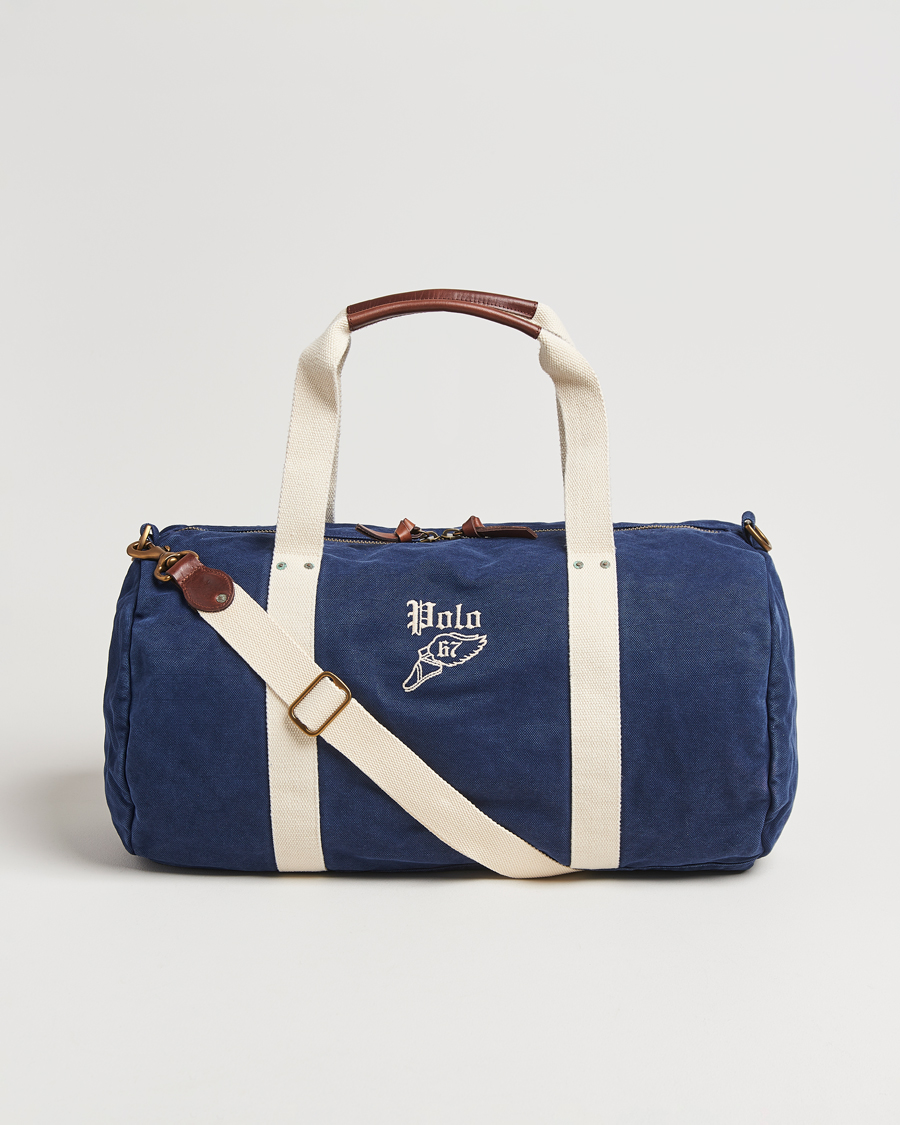 Heren | Polo Ralph Lauren Canvas Duffle Bag Spring Navy | Polo Ralph Lauren | Canvas Duffle Bag Spring Navy