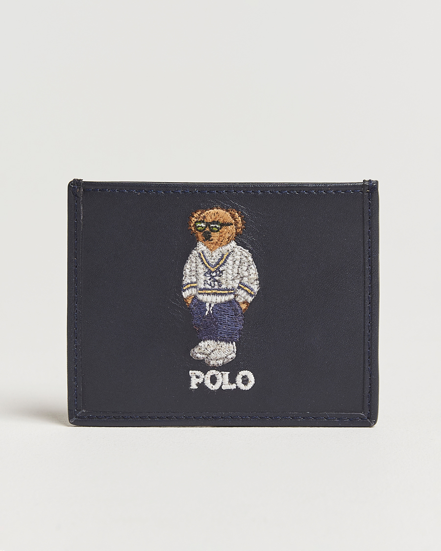 Heren | Polo Ralph Lauren Bear Card Holder Newport Navy | Polo Ralph Lauren | Bear Card Holder Newport Navy