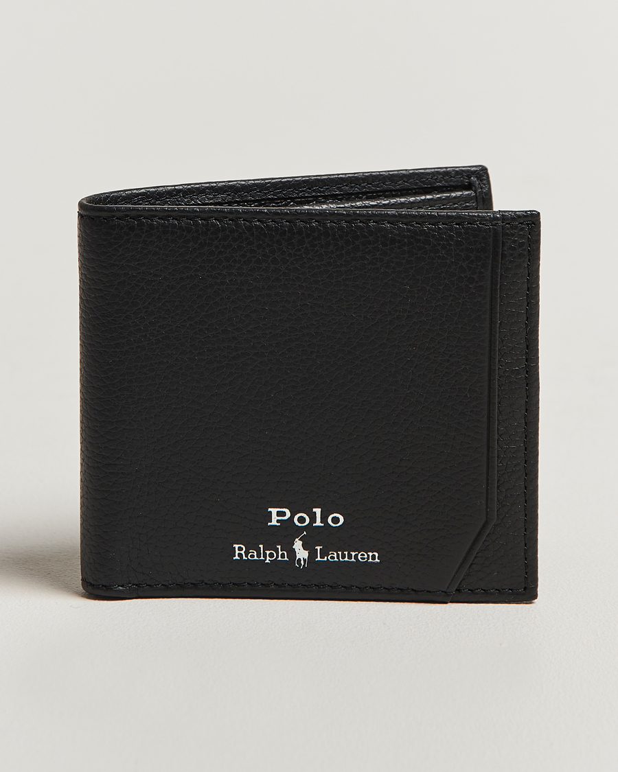 Heren | Portemonnees | Polo Ralph Lauren | Polo Ralph LaurenPebble Leather Billfold WalletBlack