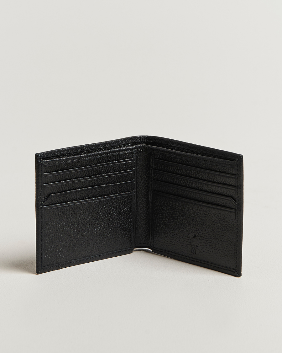 Heren | Portemonnees | Polo Ralph Lauren | Polo Ralph LaurenPebble Leather Billfold WalletBlack