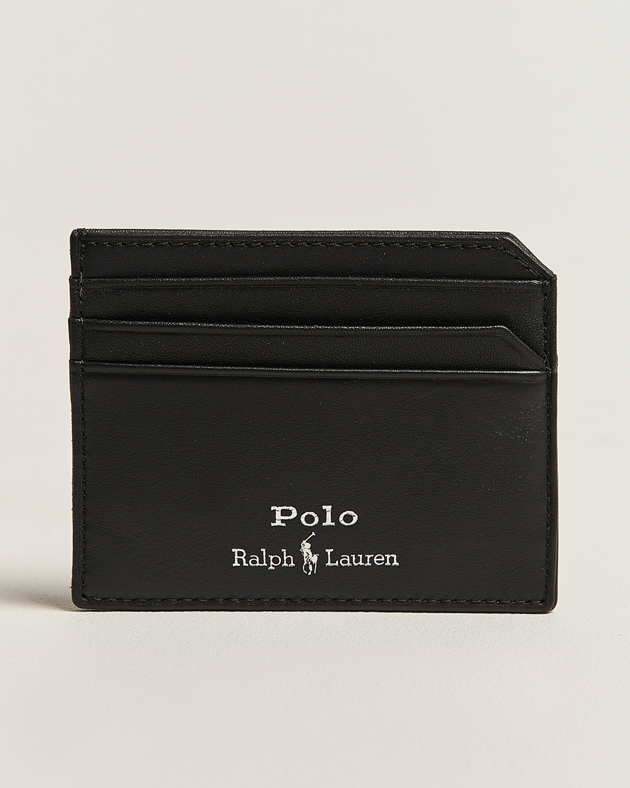 Heren | Portemonnees | Polo Ralph Lauren | Polo Ralph LaurenCard Holder Smooth LeatherBlack