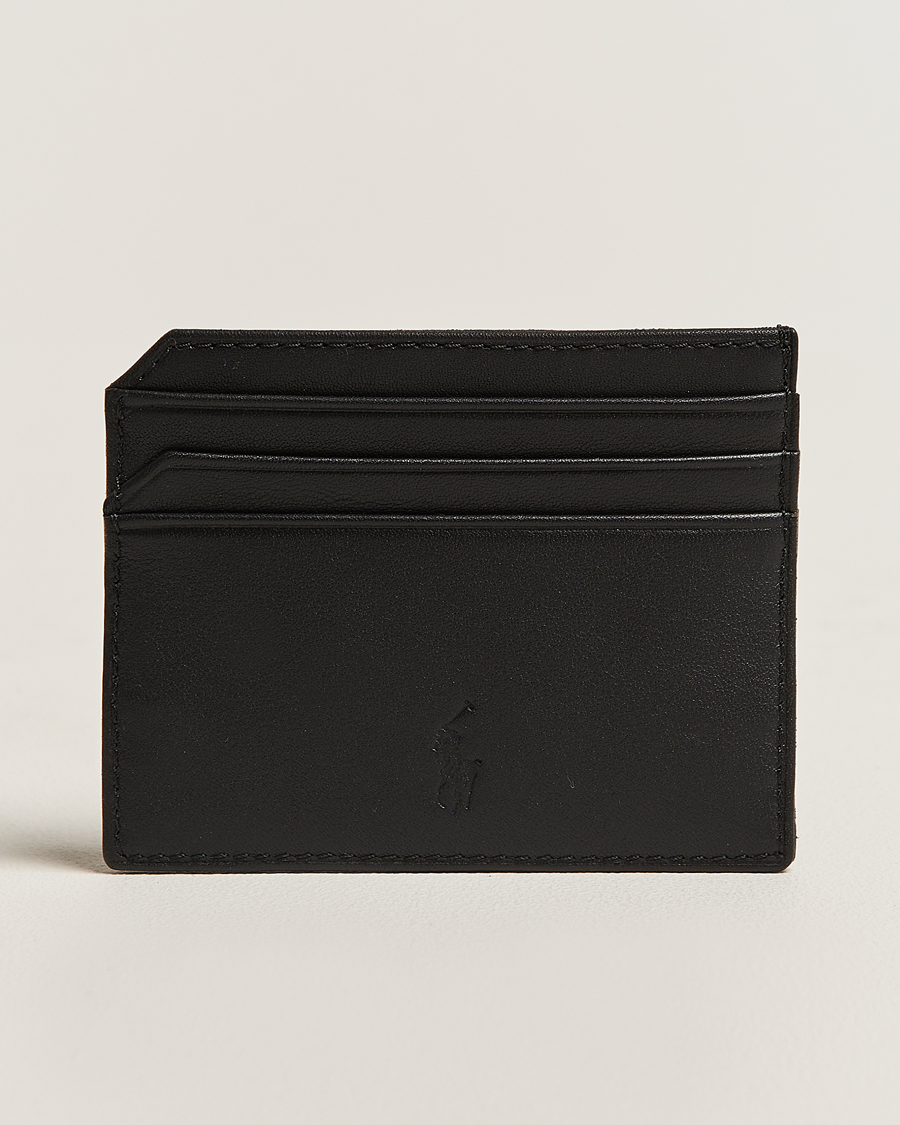 Heren | Portemonnees | Polo Ralph Lauren | Polo Ralph LaurenCard Holder Smooth LeatherBlack