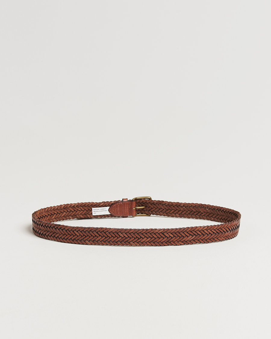 Heren | Riemen | Polo Ralph Lauren | Braided Leather Belt Polo Saddle