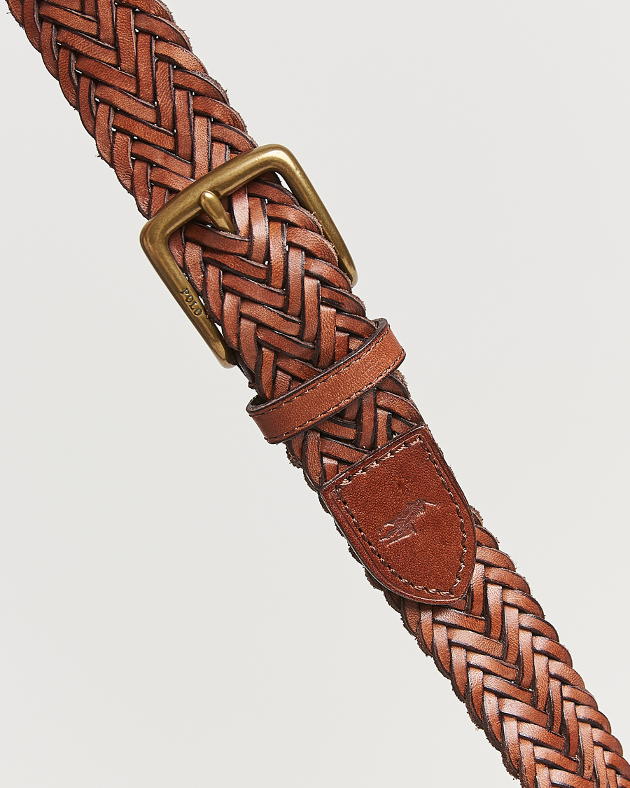 Heren | Riemen | Polo Ralph Lauren | Braided Leather Belt Polo Saddle