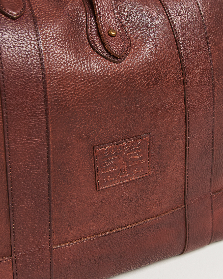 Heren | Tassen | Polo Ralph Lauren | Leather Tote Bag British Tan