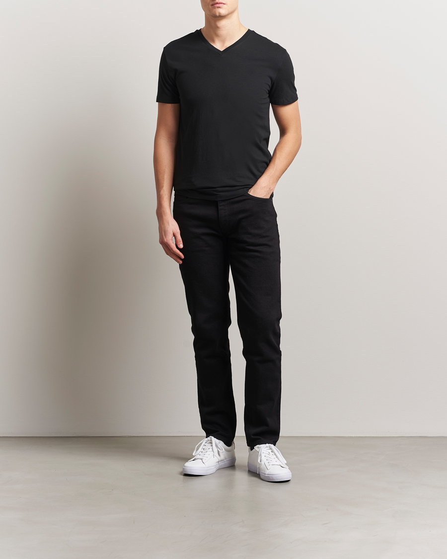 Heren | T-shirts | Polo Ralph Lauren | 3-Pack V Neck T-Shirt White/Grey/Black