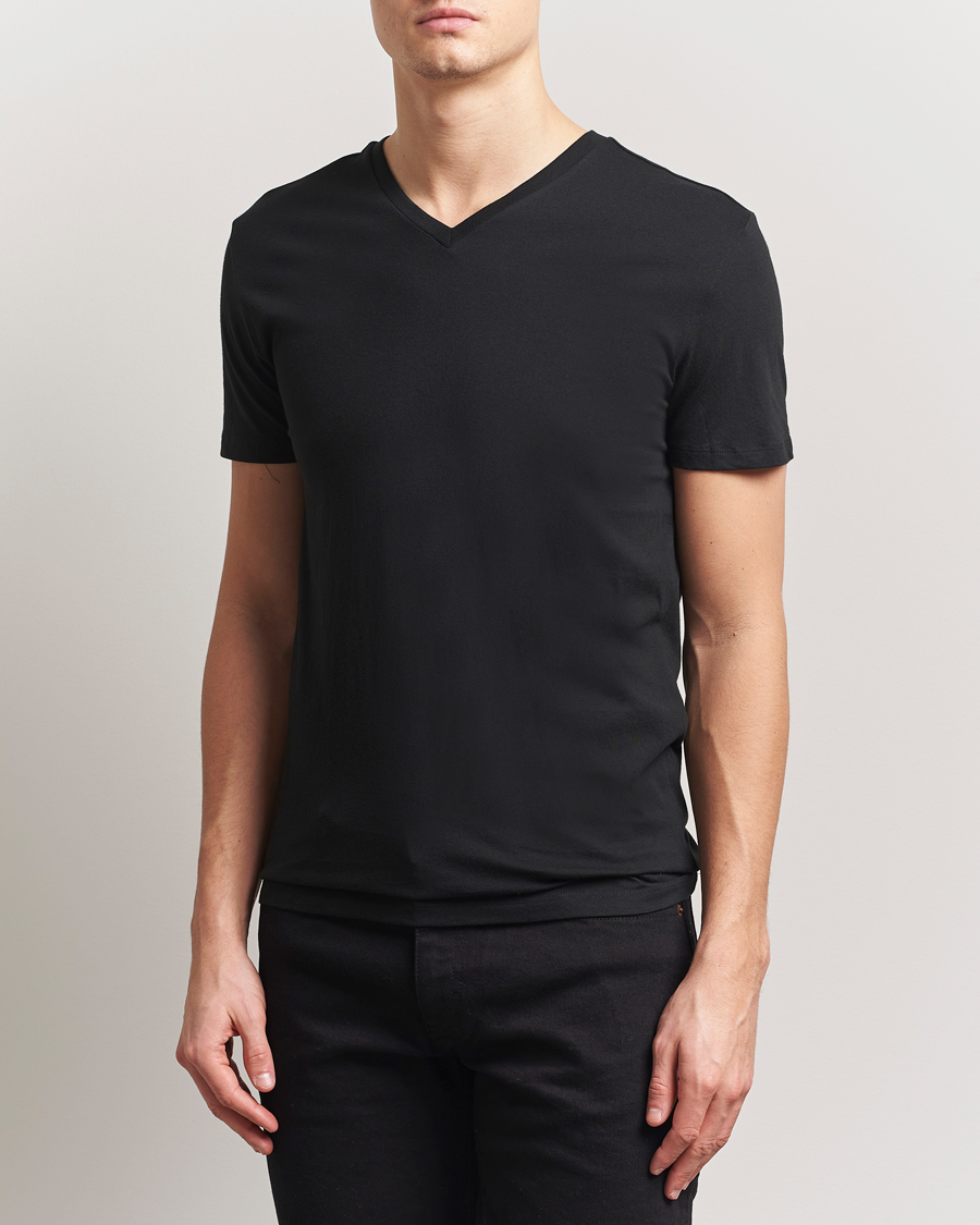 Heren | T-shirts | Polo Ralph Lauren | 3-Pack V Neck T-Shirt White/Grey/Black