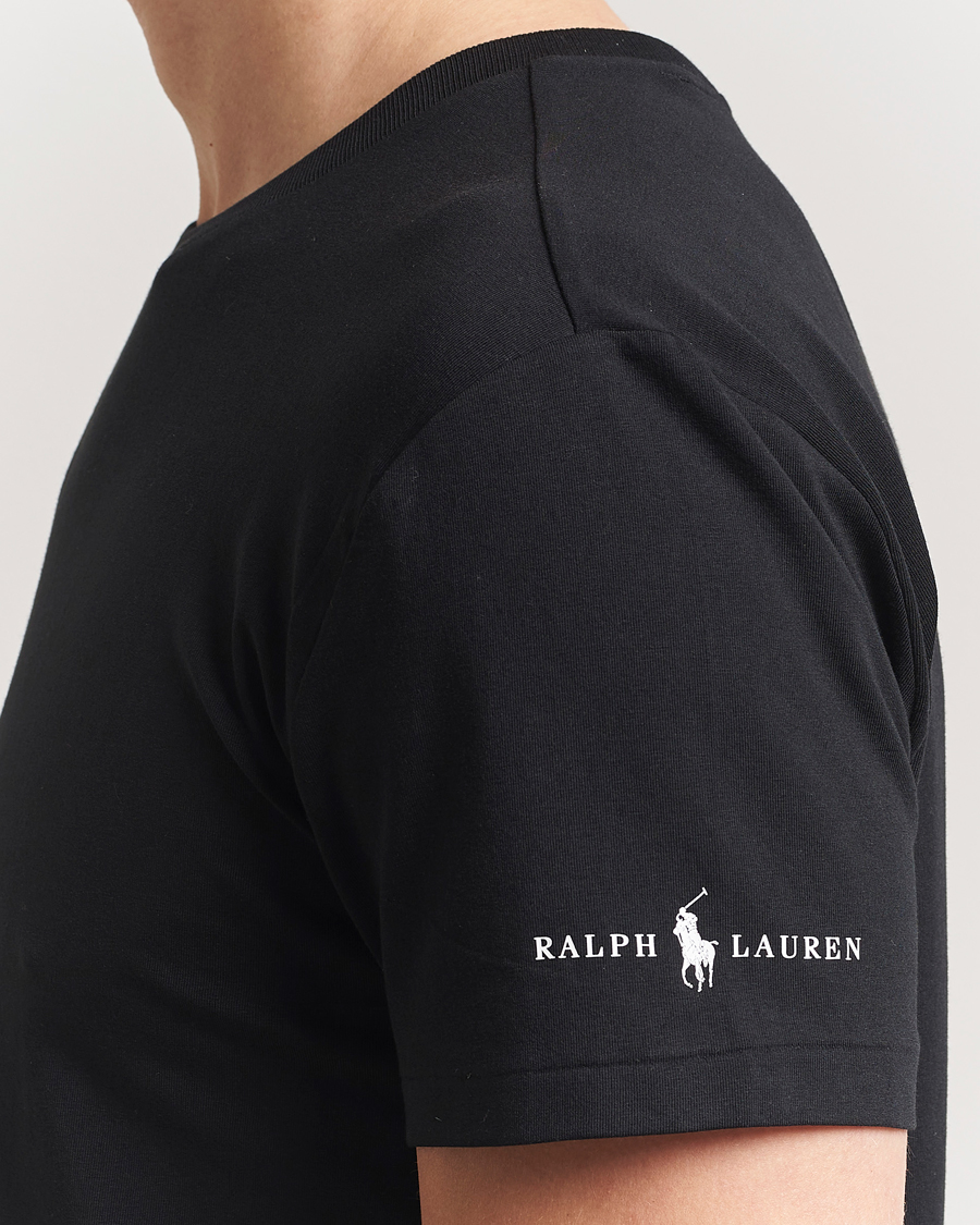 Heren | T-shirts | Polo Ralph Lauren | 3-Pack Crew Neck T-Shirt Black/Green/Grey