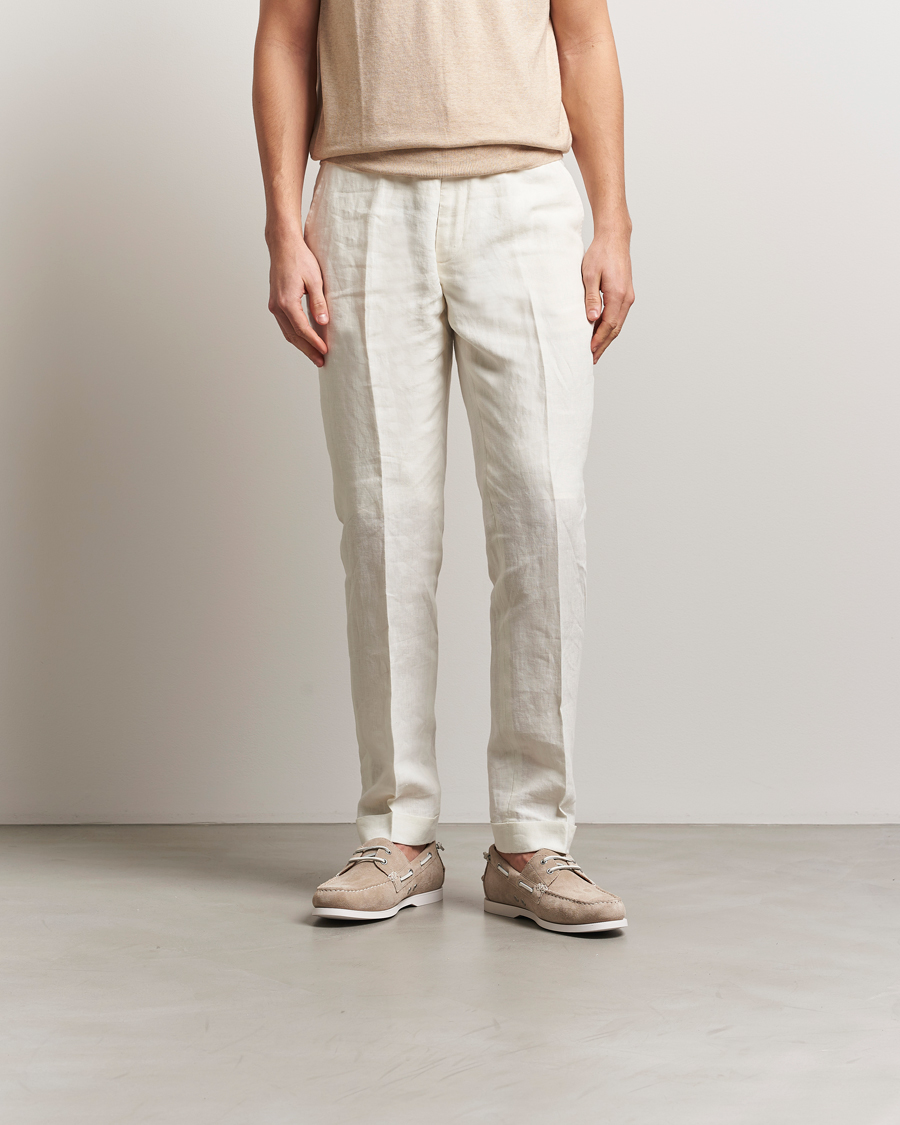 Heren | Bootschoenen | Polo Ralph Lauren | Merton Suede Boatshoe Milkshake
